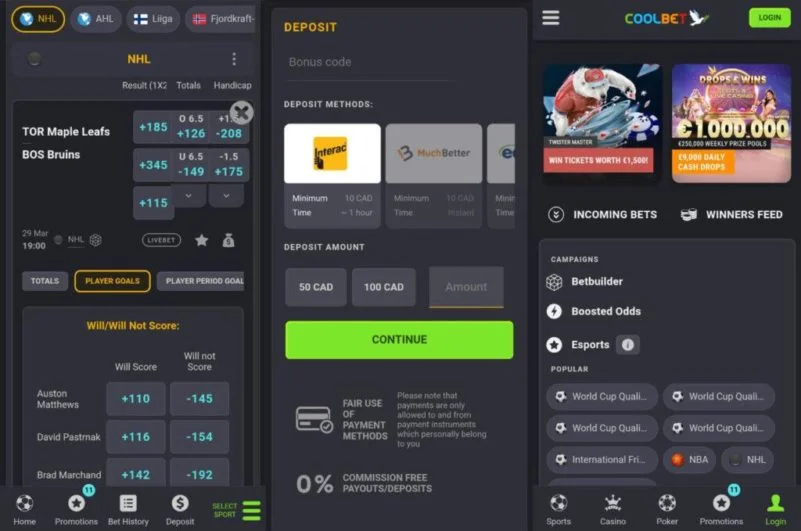 Coolbet screenshot
